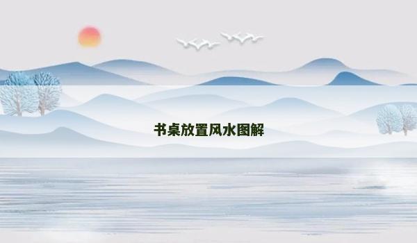 書桌放置風水圖解